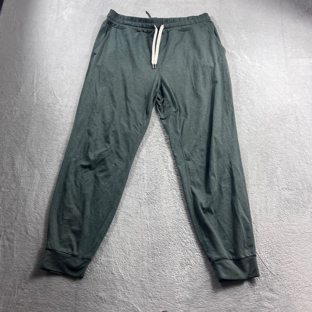 Vuori Womens Performance Joggers Green Heather VW303 Size Medium